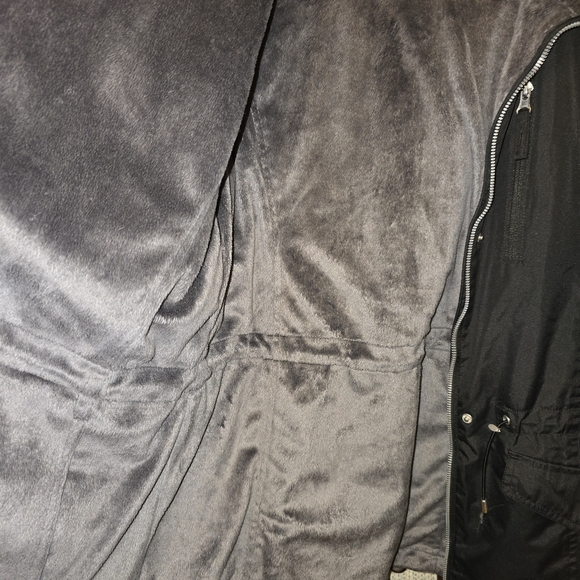 Free Country Women's Black Utility Jacket Minky Lining - Picture 4 of 5